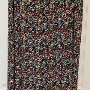 Floral Print Women's Skirt